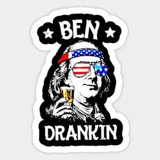 Ben Drankin Sticker